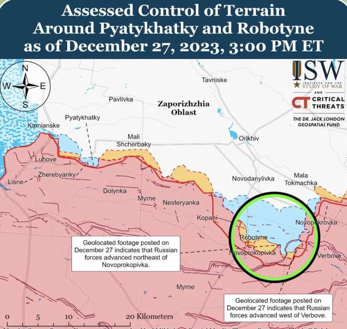 Армія рф захопила позиції на Запоріжжі, які ЗСУ відбили під час літнього контрнаступу