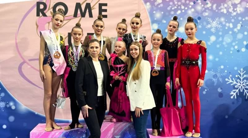 Вінницькі спортсменки перемогли на турнірі з художньої гімнастики в Римі