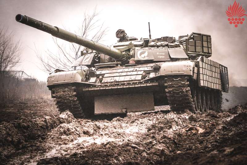 На Запорізькому напрямку нещодавно сформовані танкові екіпажі бригади Червона Калина