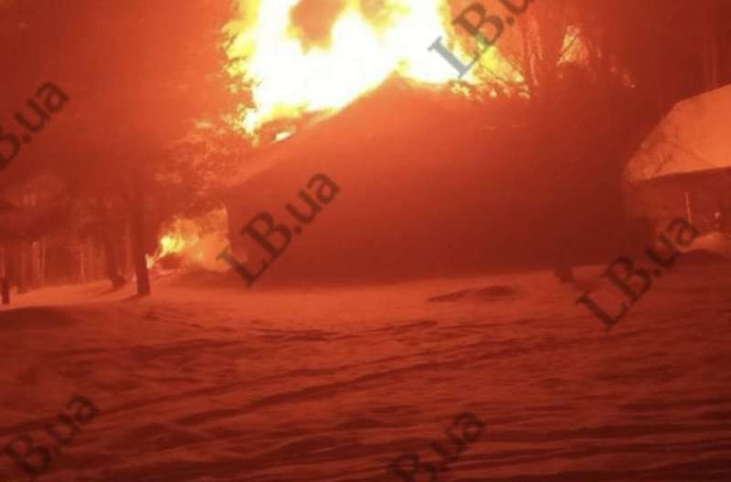 Уночі згорів заміський будинок бізнесмена Мазепи