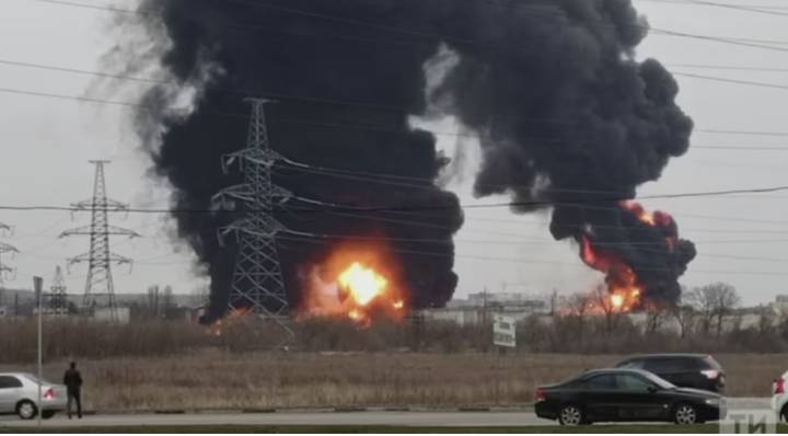 Вже і Туапсе горить