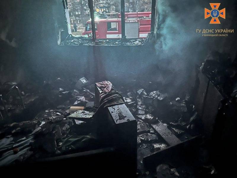 У Хмільнику на Вінниччині від вогню врятували жінку та трьох її малолітніх дітей