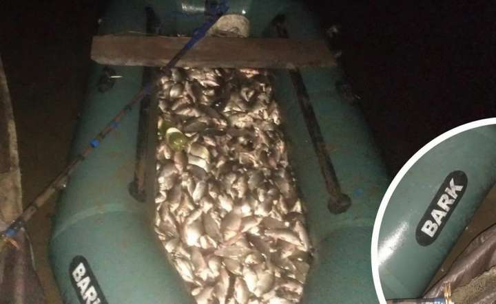 Браконьєр на Вінниччині виловив з Мурафи електровудками майже три тисячі рибин