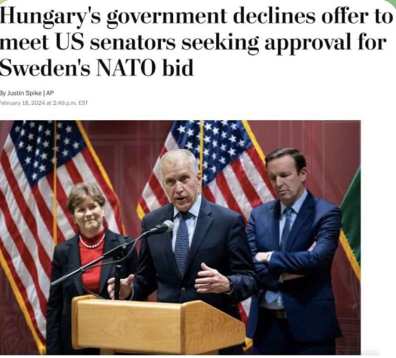 В Угорщину приїхала делегація США, але уряд Угорщини відмовився з ними зустрічатися