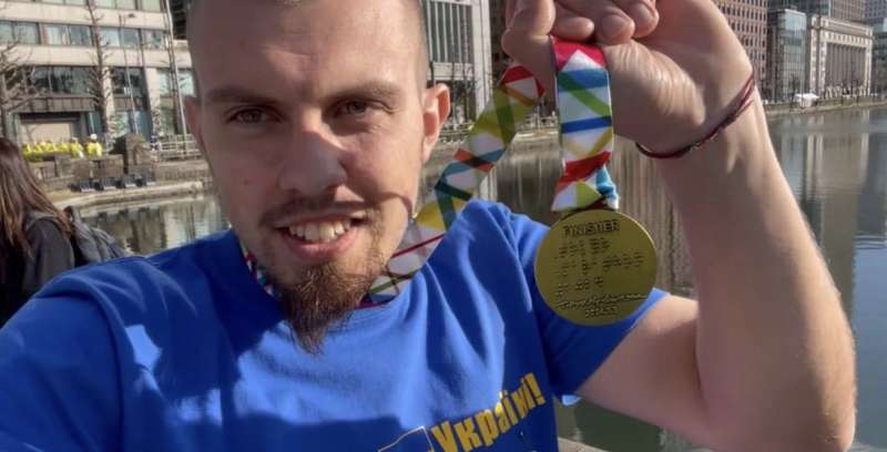 Ветеран з Вінниччини встановив персональний рекорд, пробігши на протезі марафон в Токіо