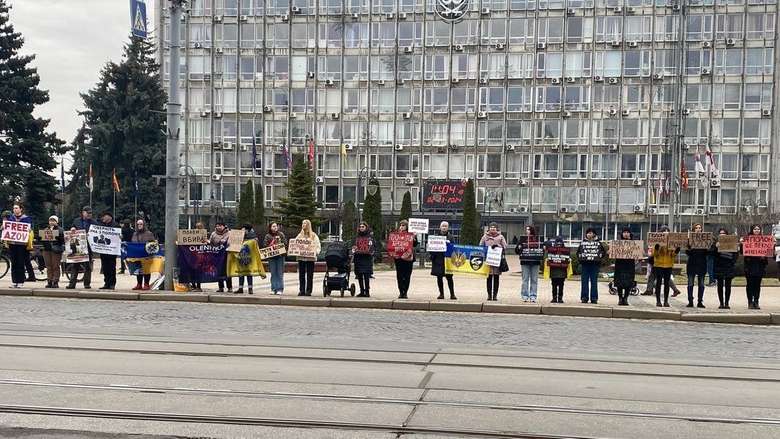 У Вінниці відбулася акція на підтримку полонених військових