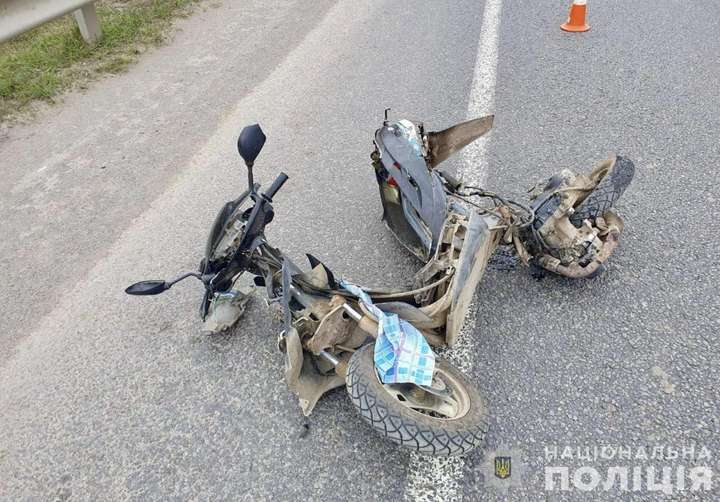 94-річний водій скутера загинув після зіткнення з Hyundai у Вороновиці