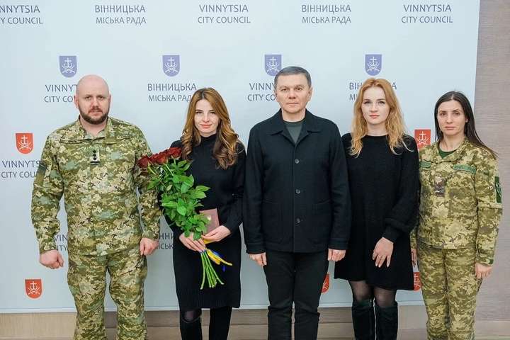 Вінничанина Віталія Кудрика нагородили орденом “За мужність”. Посмертно