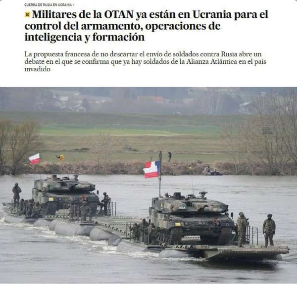 Військові НАТО вже перебувають в Україні, — стверджує видання El Pais