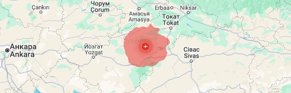 У Туреччині знову стався землетрус помірної сили