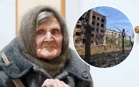 98-річна бабуся пройшла пішки 10 км щоб вийти з окупованої частини Очеретиного