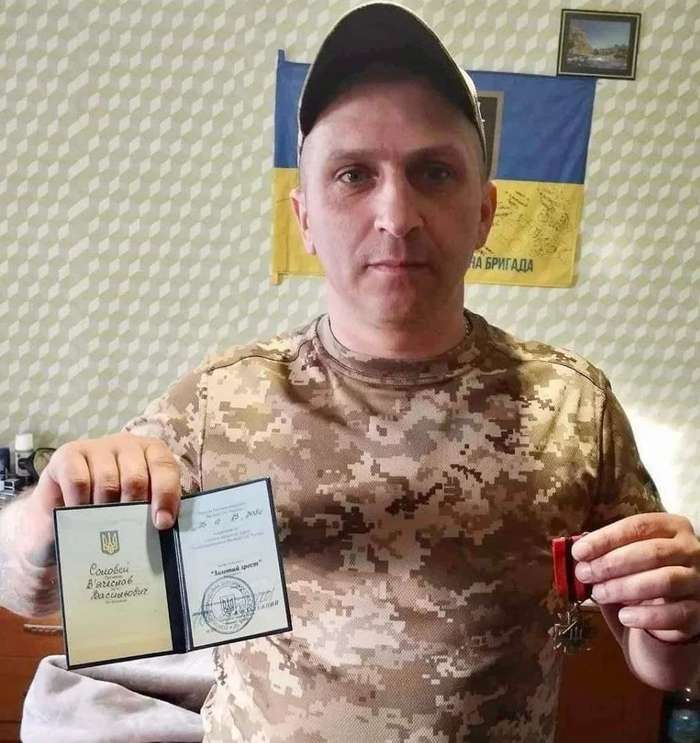 Захисника з Вінниччини  нагороджено відзнакою Головнокомандувача ЗСУ