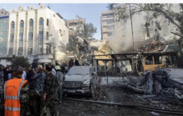 Ізраїль розбомбив консульство Ірану в Сирії, вбивши іранського командира