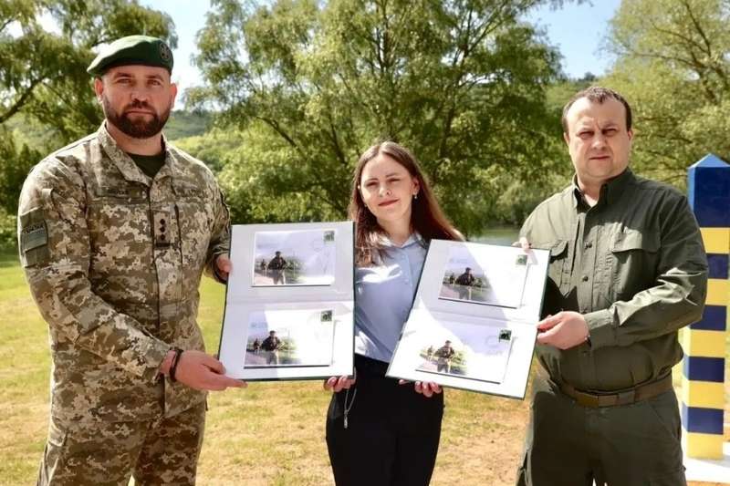 Поштову марку на честь прикордонників випустили на Вінниччині