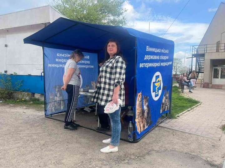 У приватному секторі Вінниці триває щеплення домашніх тварин від сказу