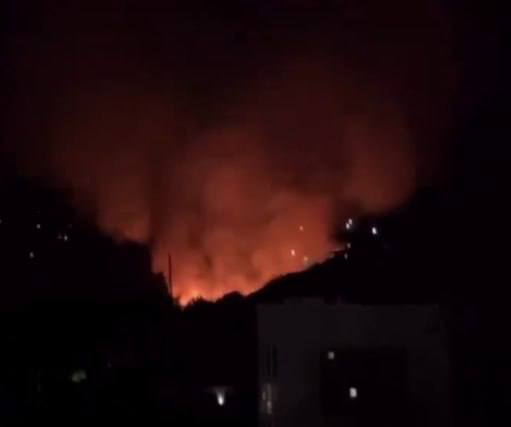 Масштабна пожежа сталась вночі у Вінниці