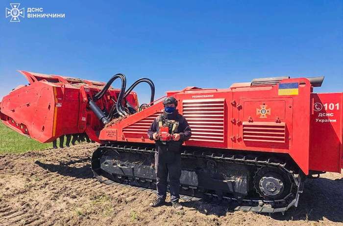 1 гектар за день розміновуть Вінницькі сапери на Херсонщині