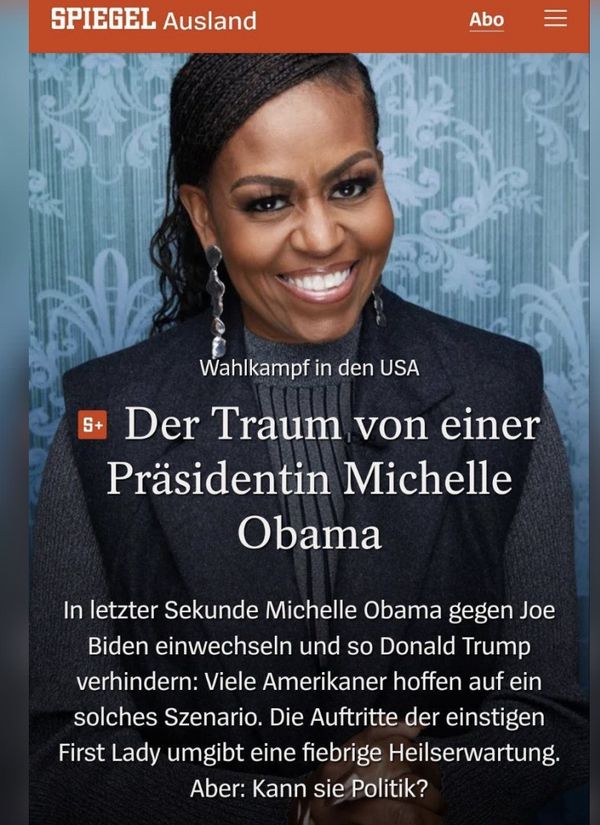 Байден може відмовитися від участі у виборах на користь Мішель Обами, – Spiegel