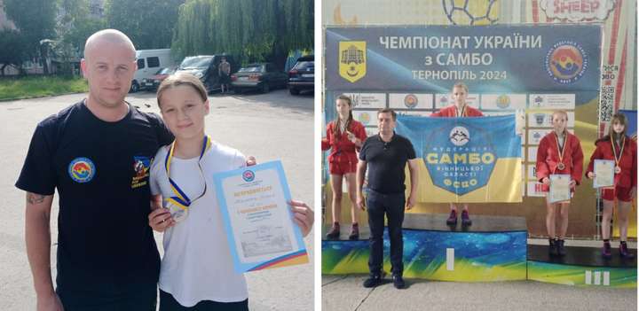 Дві сестри з Вінниці здобули «золото» та «срібло» на чемпіонаті України з самбо