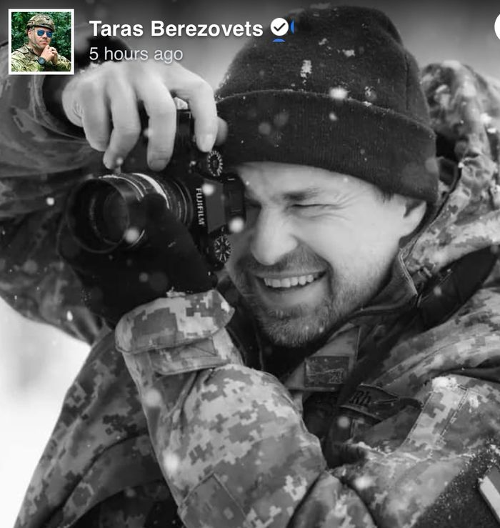 У Харківській області загинув військовий фотограф та художник Арсен Федосенко