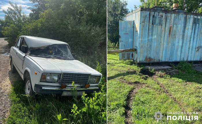 На Хмельниччині нетвереза водійка в’їхала у газорозподільчий пункт