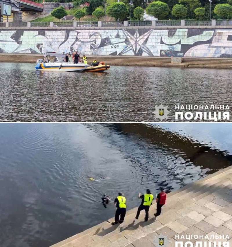 Пошукова операція припинена, тіло вінничанина, що вчора втопився у Дніпрі знайдено