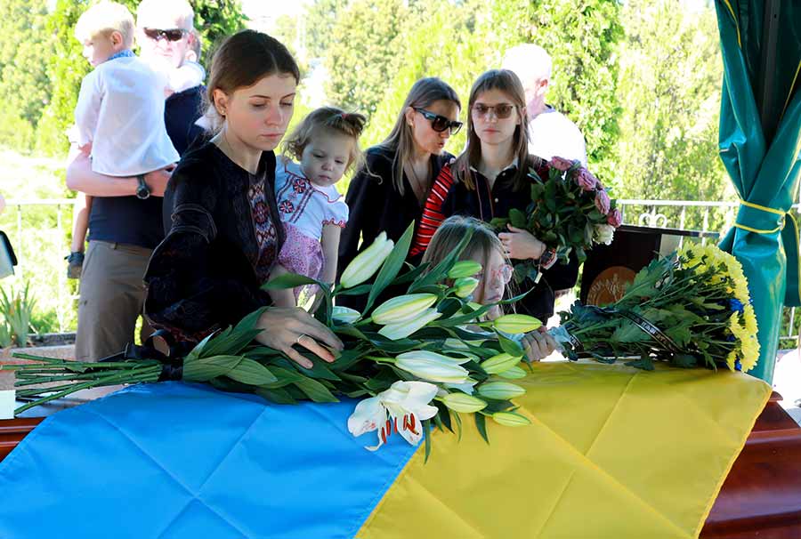 Провели у Вічність сина Сергія Щетиніна  Михайла