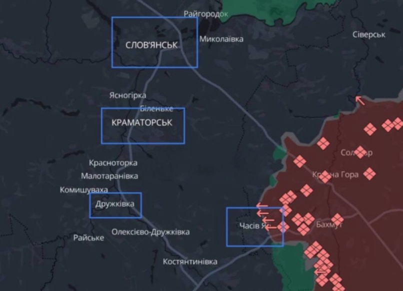 Російські війська не зупиняться на одному Покровську