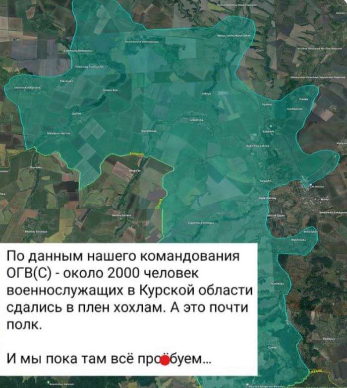 У Z-воєнкорів істерика не вщухає: тепер вони ниють, що в полоні майже 2000 російських військових, тобто – “майже полк”