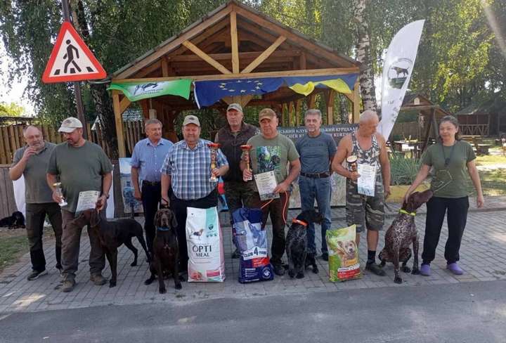 Ювілейний чемпіонат мисливських собак міжнародного рівня пройшов у Вінниці