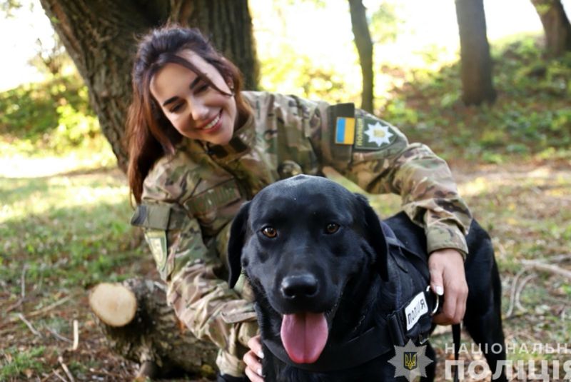 Вінницькі кінологи поліції готуються впроваджувати каністерапію в реабілітації поранених захисників