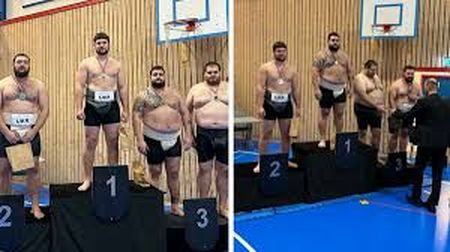 Вінничанин Важа Даіаурі привіз дві медалі з European Sumo Cup