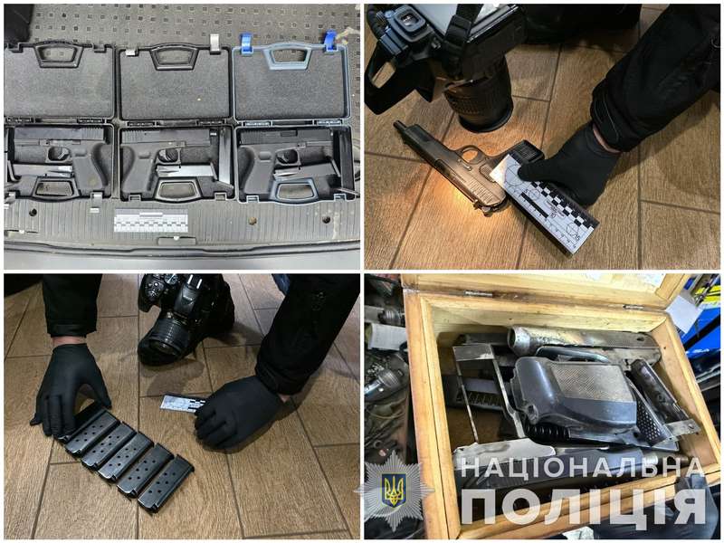 У Вінниці група ділків підпільно торгувала зброєю і боєприпасами