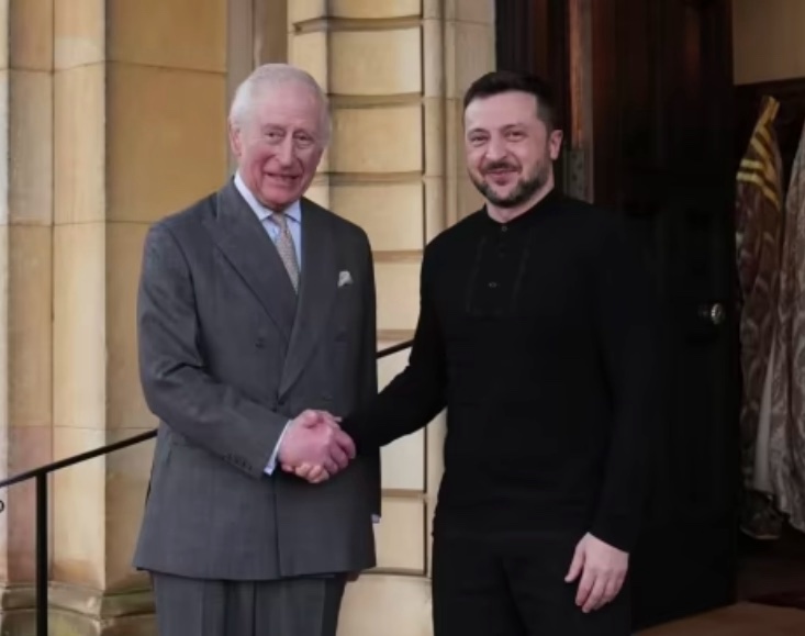 Зеленський зустрівся з королем Чарльзом