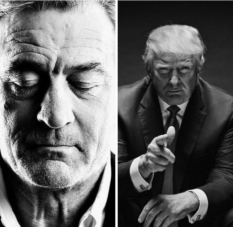 Спостерігаю за поведінкою та манерами Трампа вже давно, і погоджуюся зі словами Роберта Де Ніро, які він сказав ще у 2024 році