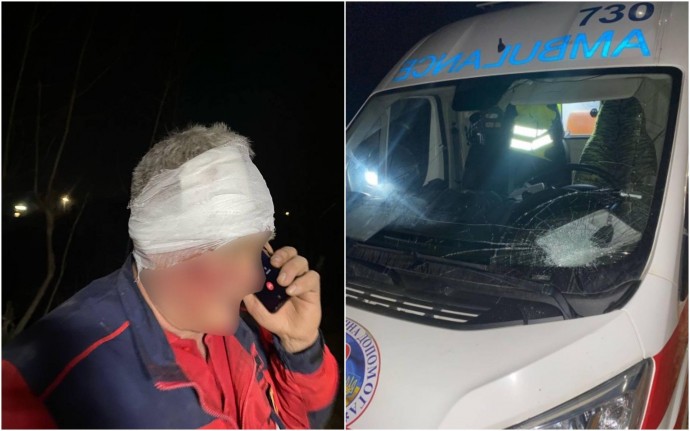 Нетверезий пацієнт на Вінниччині побив медиків та пошкодив карету швидкої
