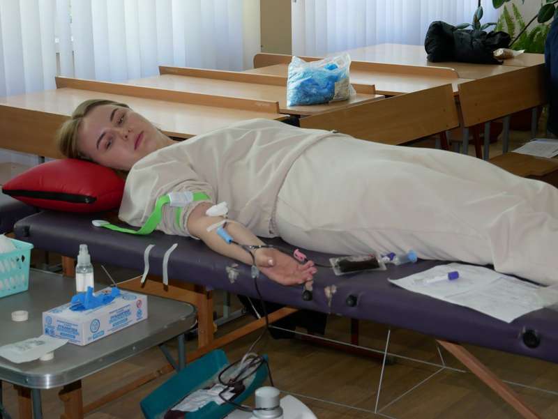 У Калинівському коледжі провели День донора