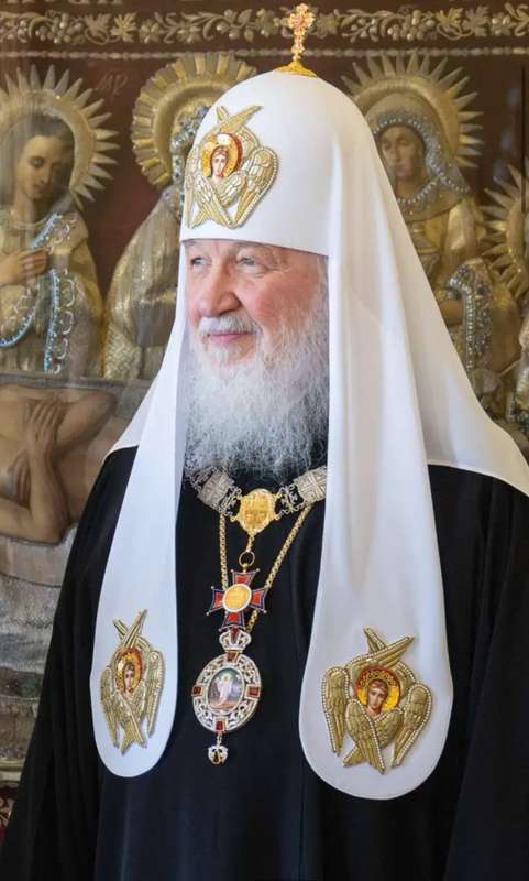 Патріарх Кирил з’явився на зустрічі з краденою панагією