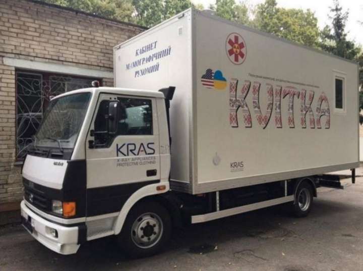 Розклад роботи пересувного мамографа «Квітка» у травні