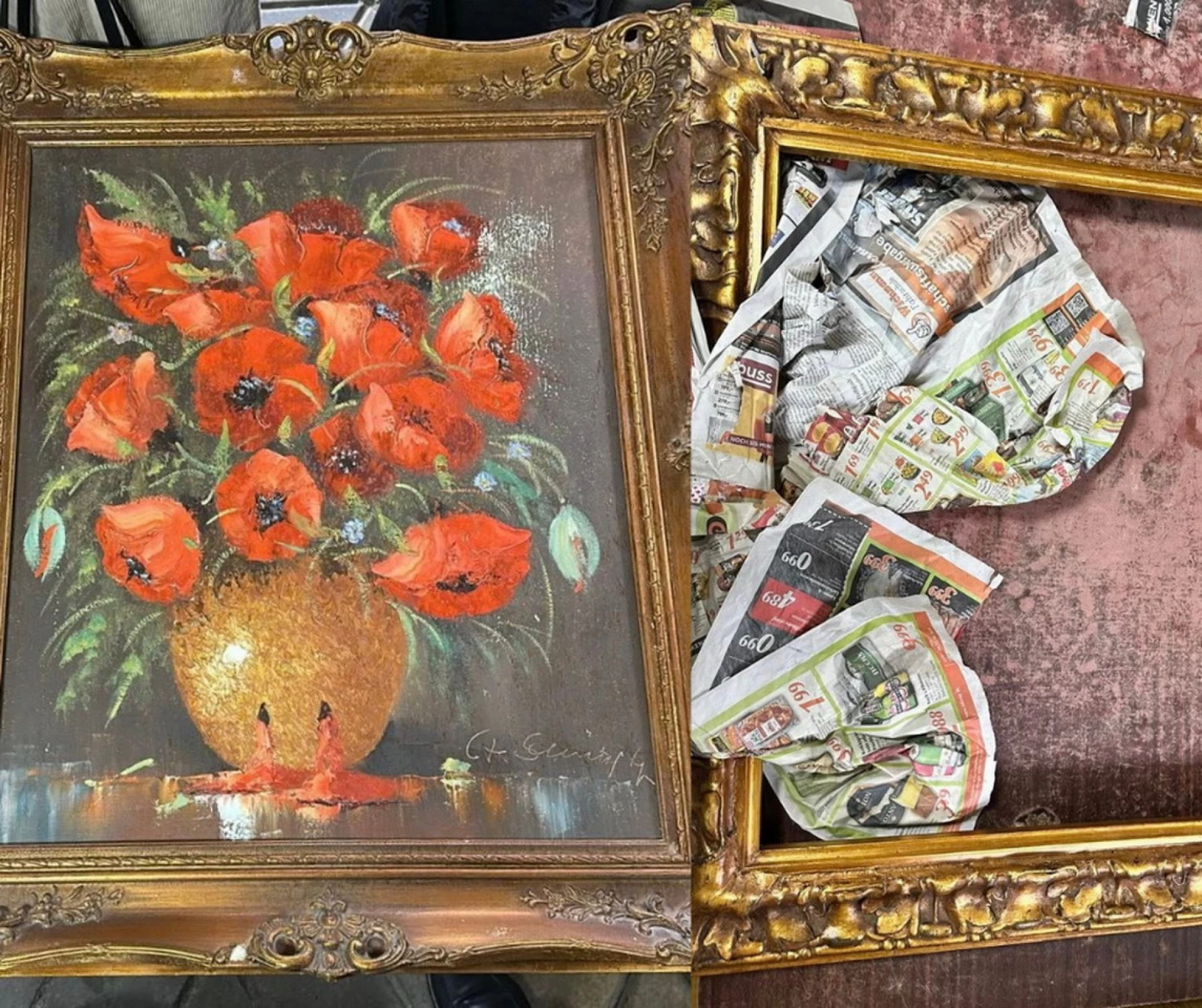 Громадянка Молдови намагалася контрабандою провезти в Україну старовинну дороговартісну картину