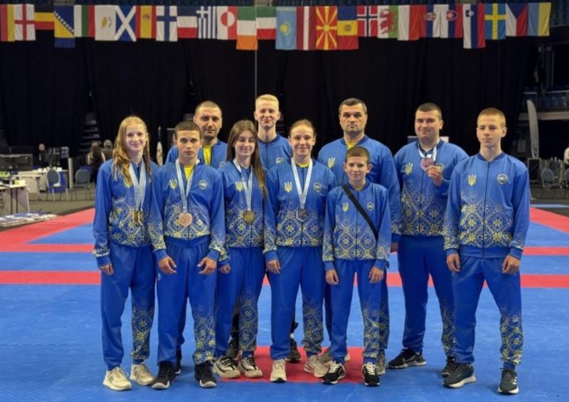 Вінницькі спортсмени здобули медалі на чемпіонаті Європи з таеквон-до ІТФ