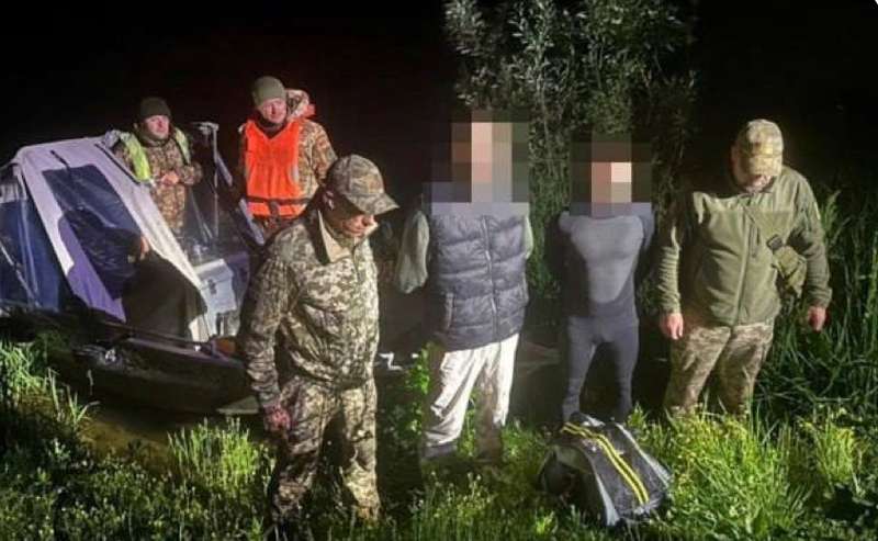 Ухилянтів з Могилів-Подільського району затримано при спробі незаконного перетину держкордону, — Держприкордонслужба