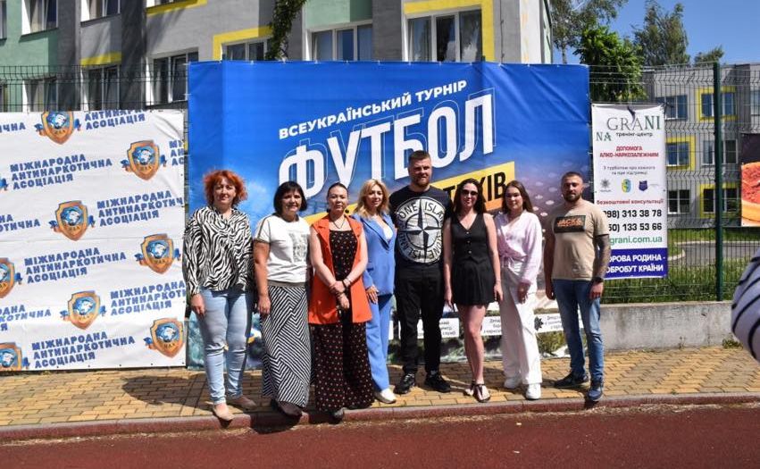 Всеукраїнський турнір «Футбол проти наркотиків» пройшов у Вінниці