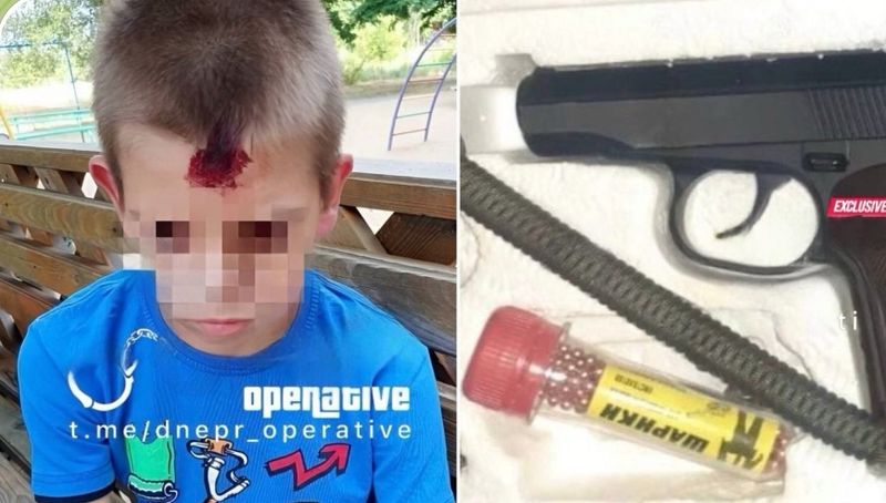 Військовий вистрілив дитині в голову