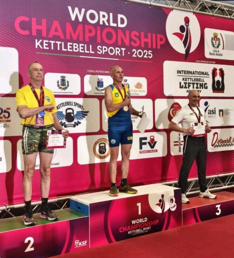 Три золоті медалі на чемпіонаті світу здобув Григорій Слободян з Томашполя