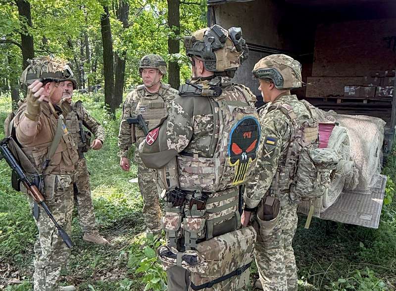 Сергій Наєв звітує про справи у тактичній групі ЗСУ «Вугледар»