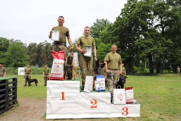 Прикордонник і службова вівчарка з Вінниччини здобули перемогу
