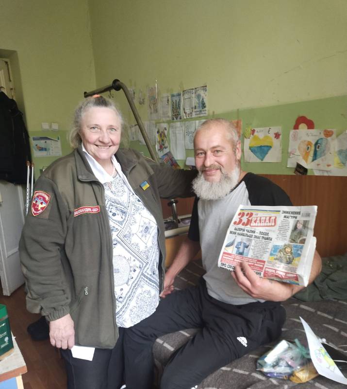 Для воїнів у госпіталі «33-й канал» став надійним порадником