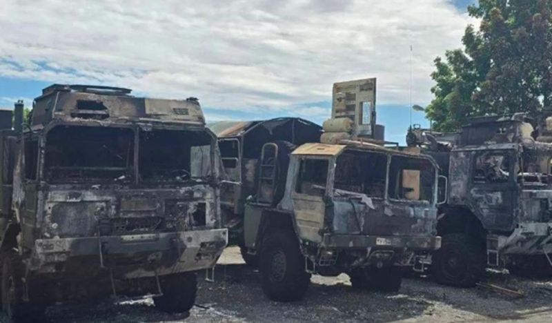 У Німеччині спалили вантажівки Бундесверу