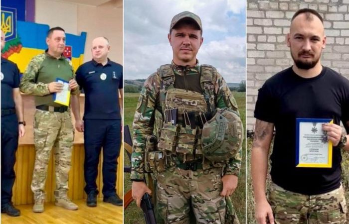 Відзнаки «Срібний хрест» отримали троє поліцейських з Бершадської громади